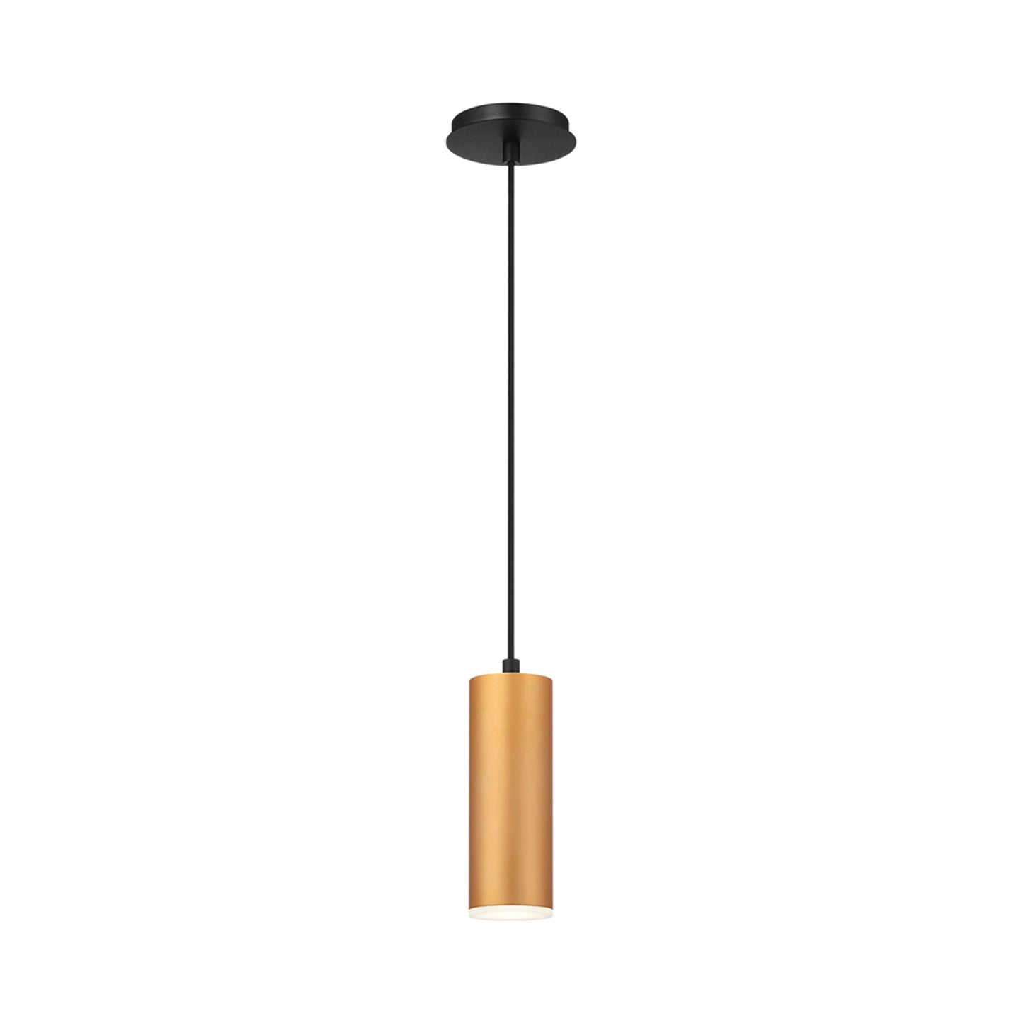 Neptune LED Pendant Light in Gold.