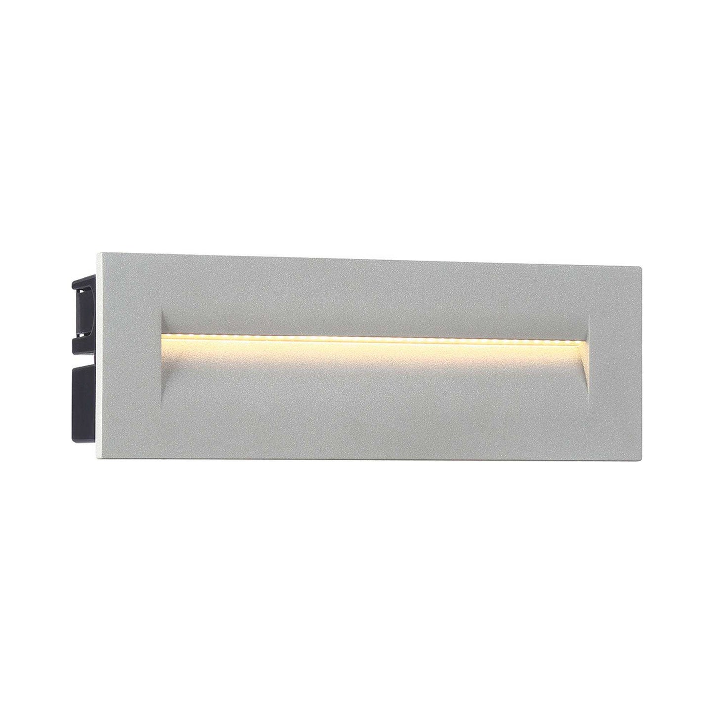 Odia Outdoor LED Wall Light in Marine Grey.