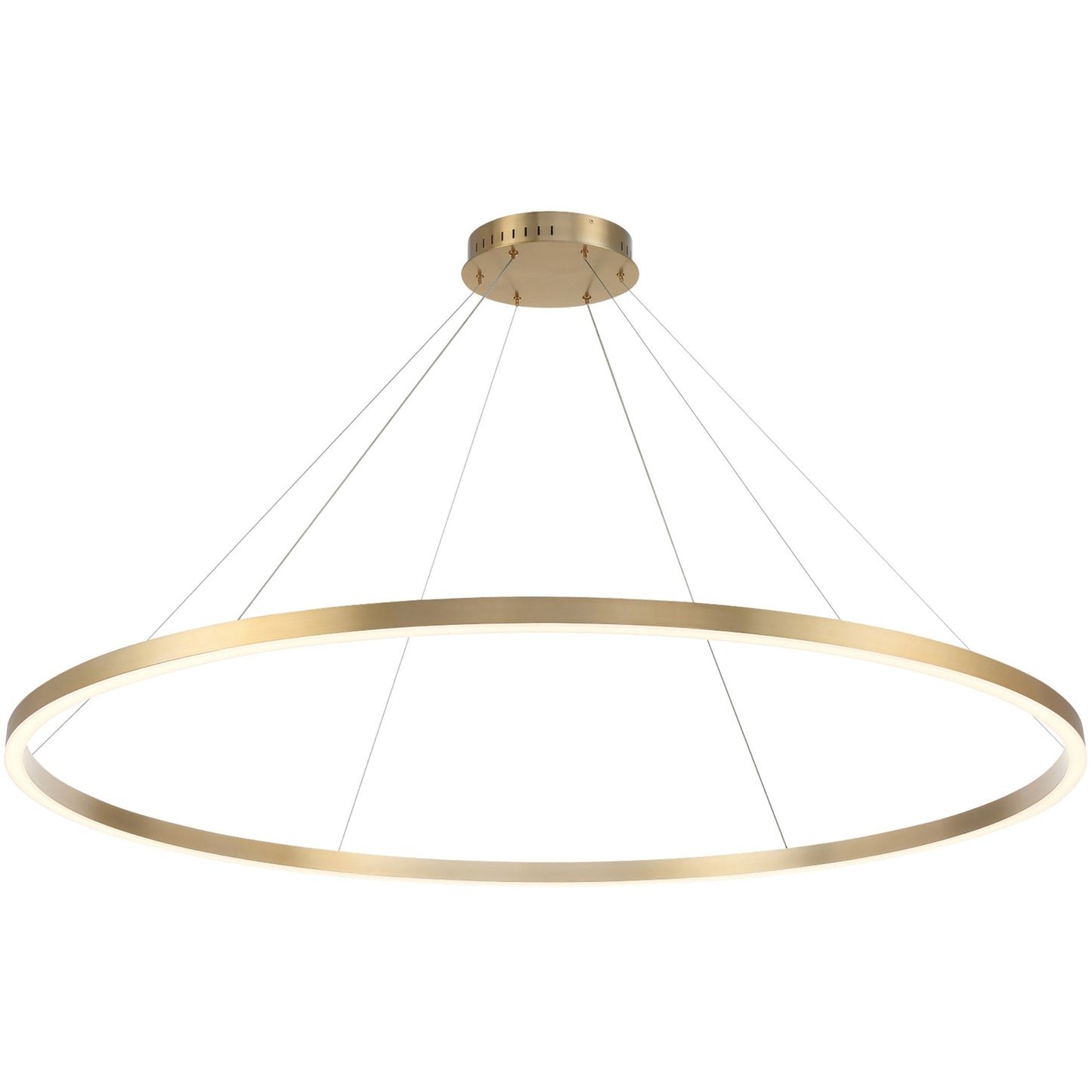 Spunto LED Chandelier in Gold (Large).