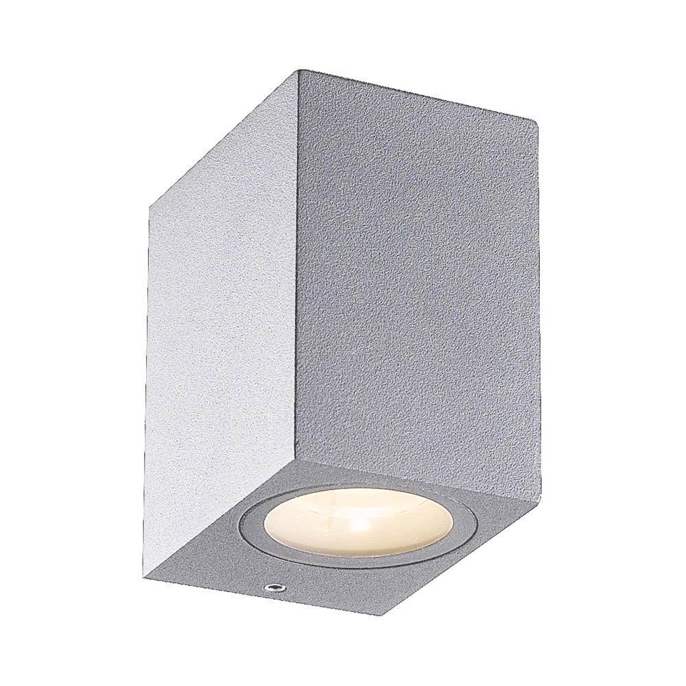Trek Outdoor LED Wall Light in Marine Grey.