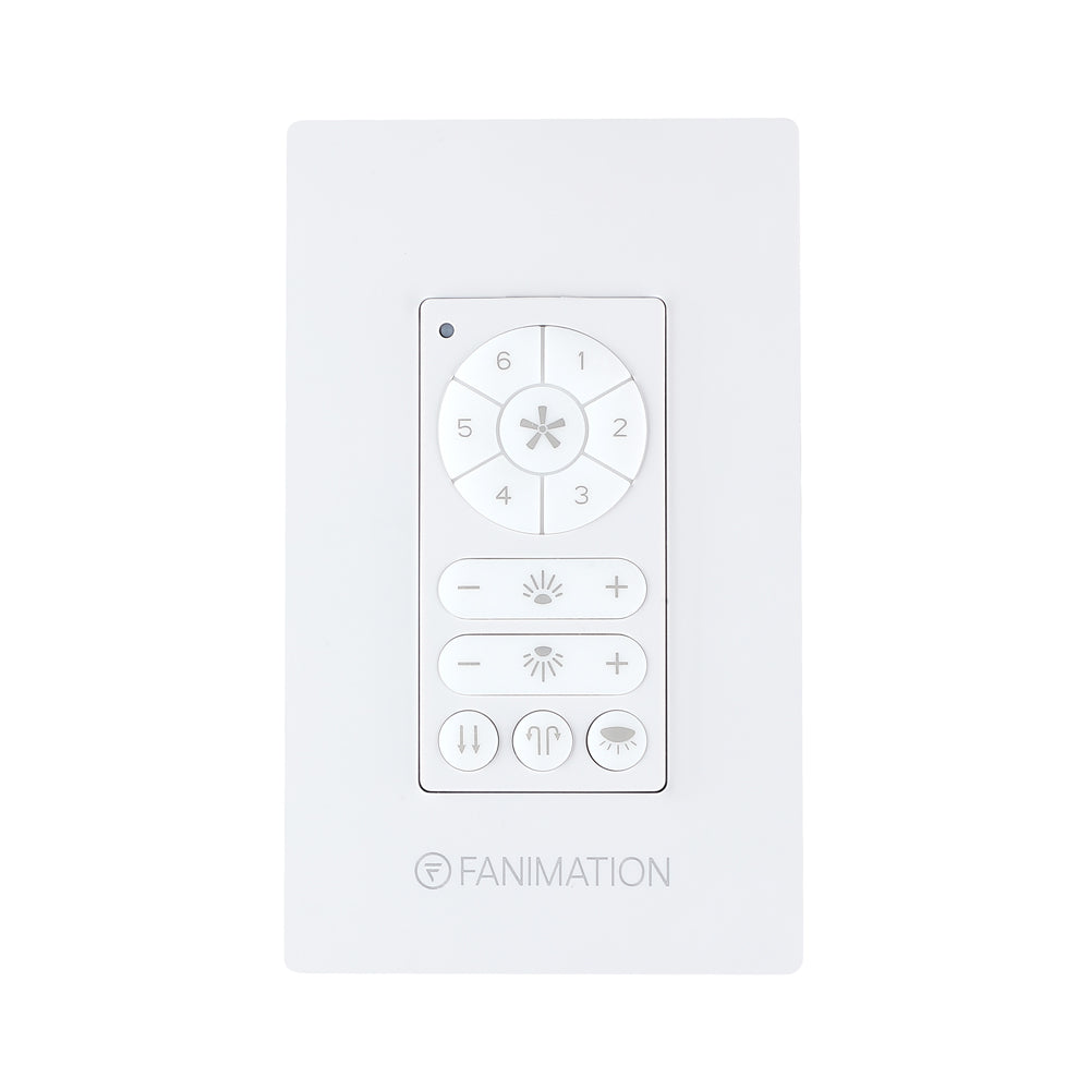 DC Motor Wall Control in Downlight/Uplight.