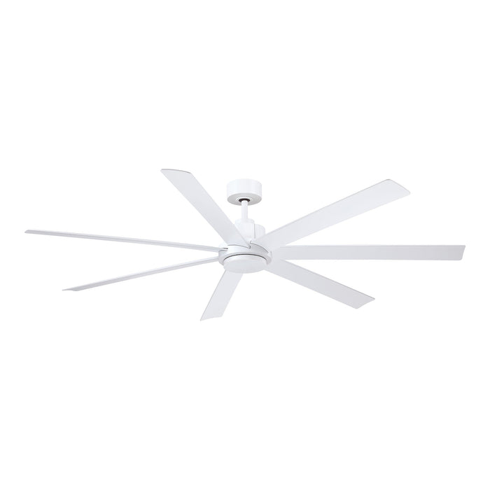 Pendry Indoor / Outdoor Ceiling Fan in Matte White (72-Inch).