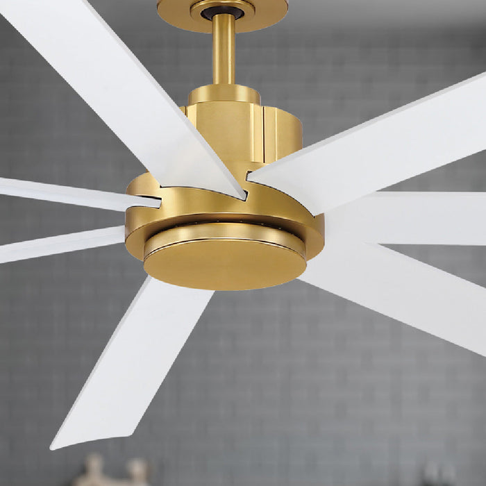 Pendry Indoor / Outdoor Ceiling Fan in Detail.