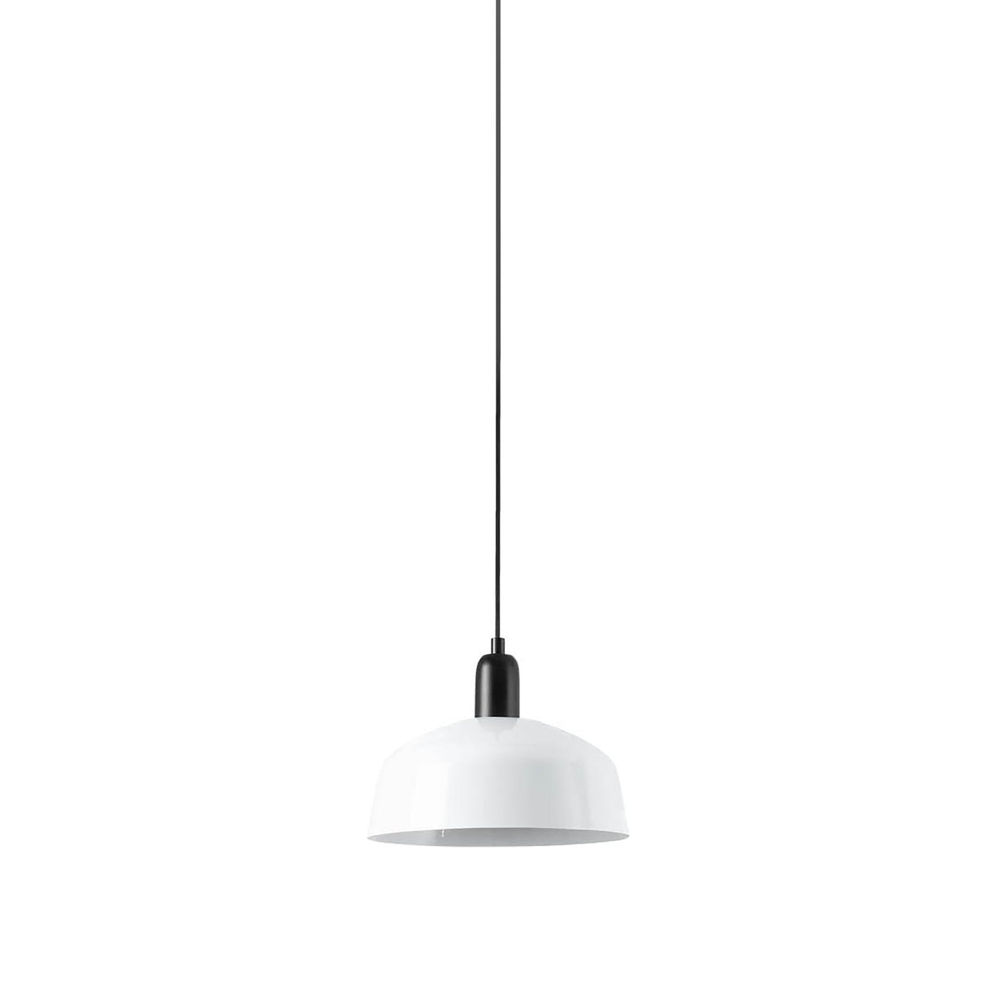Tatawin Pendant Light in Gloss White (Steel/10-Inch).