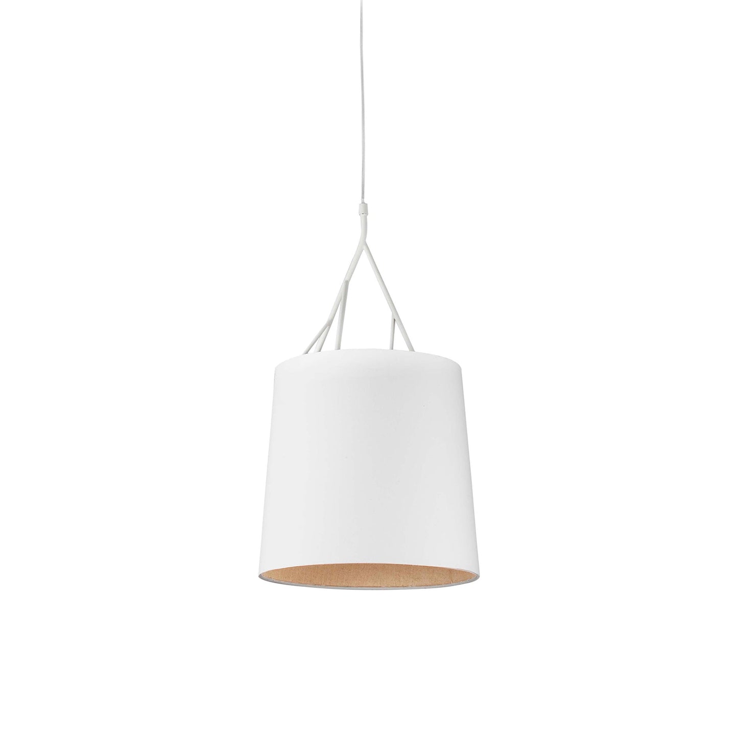 Tree Pendant Light in White.