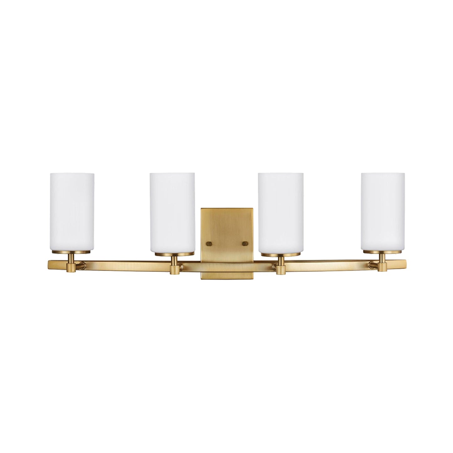 Alturas Bath Wall Light in Satin Brass (4-Light).