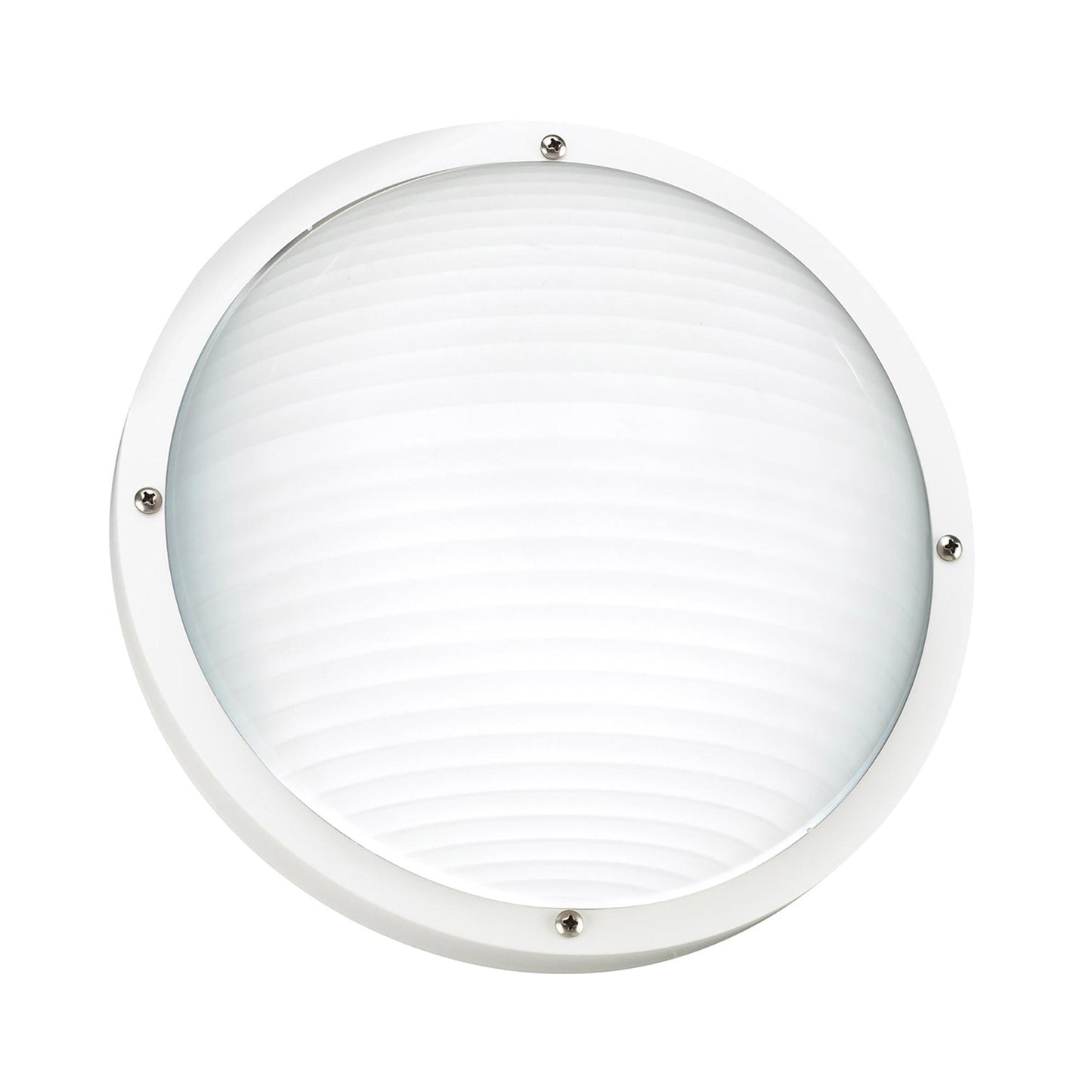 Bayside Outdoor Ceiling / Wall Light in White (Plain).