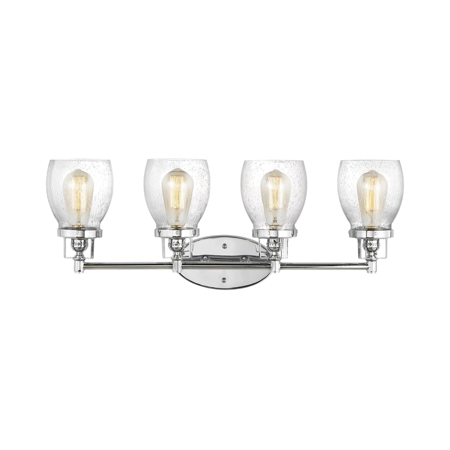 Belton Bath Wall Light in Chrome (4-Light).