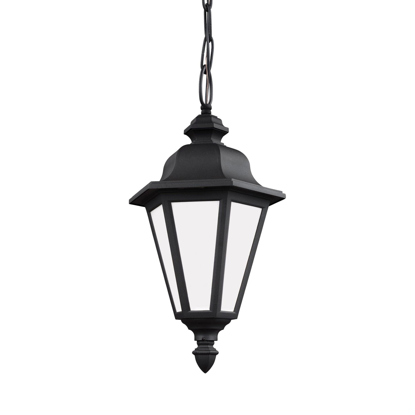 Brentwood Outdoor Pendant Light in Smooth White.