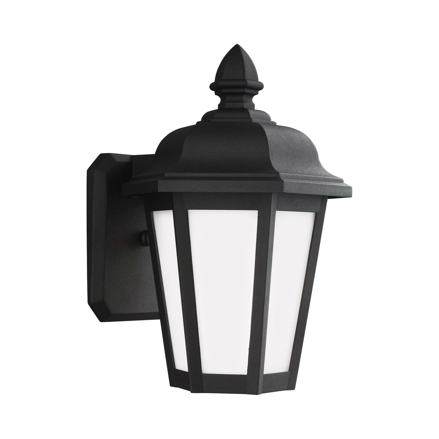 Brentwood Outdoor Single Wall Light in Smooth White.