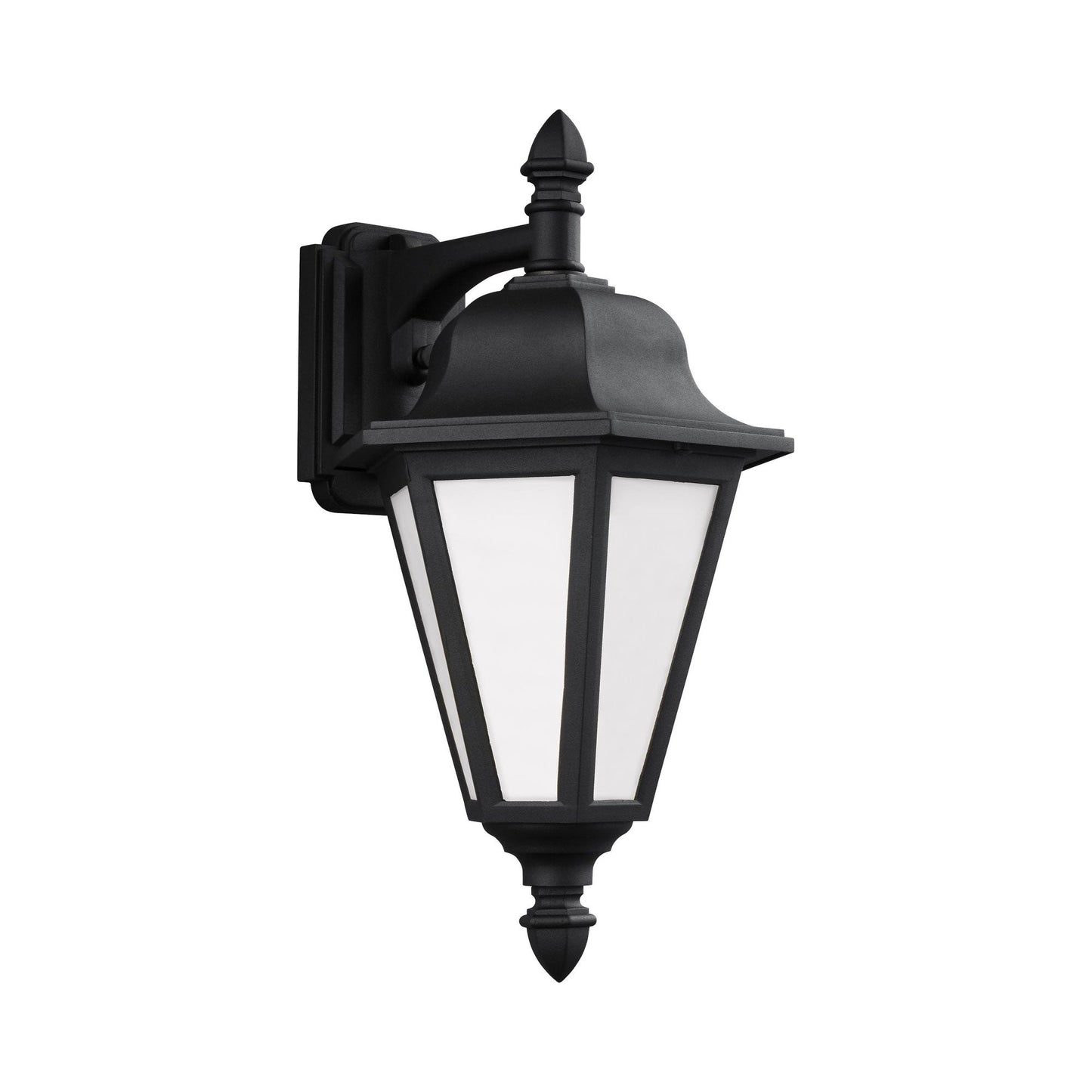 Brentwood Outdoor Wall Light in Downlight (Smooth White).