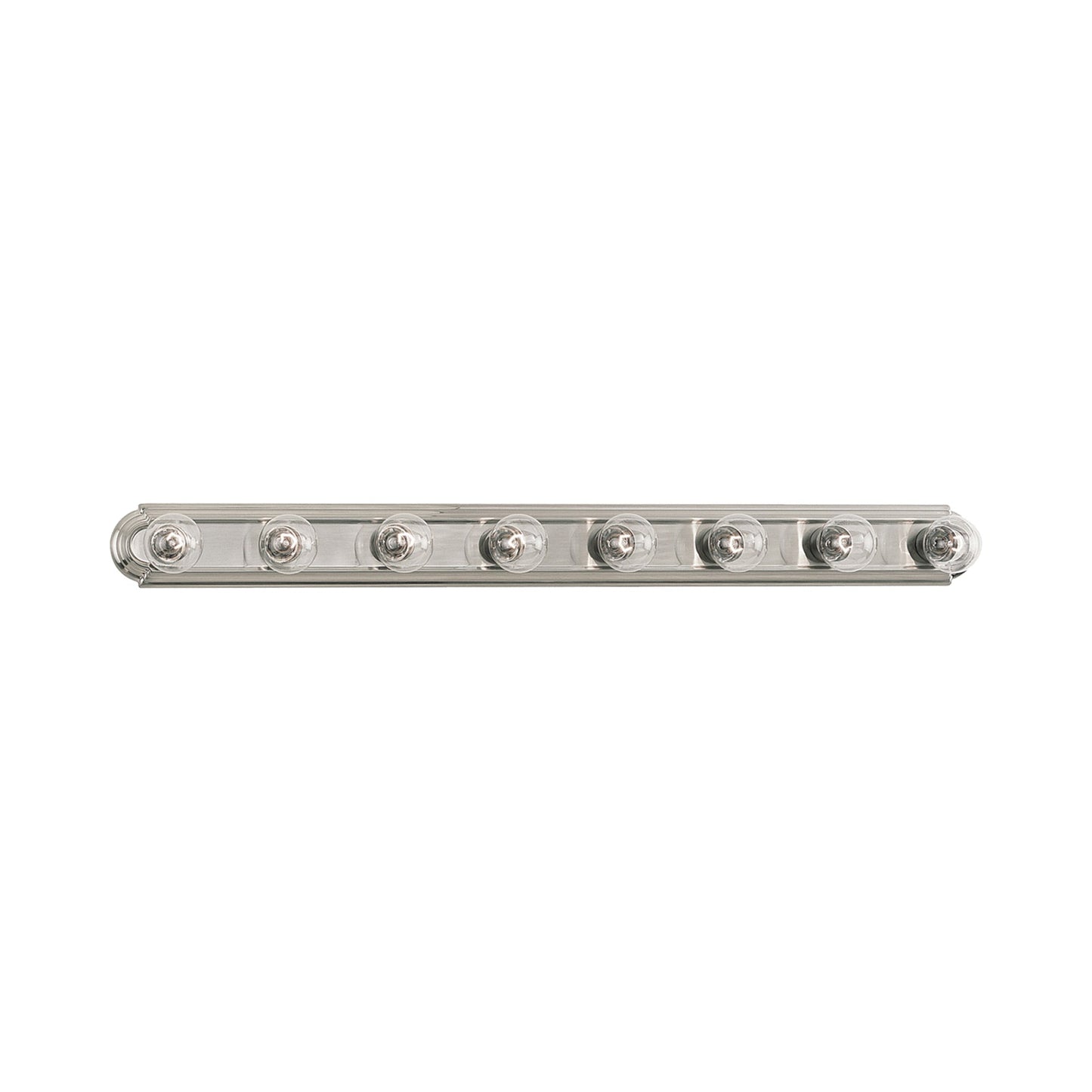 De-Lovely Bath Wall Light in Brushed Nickel (8-Light).