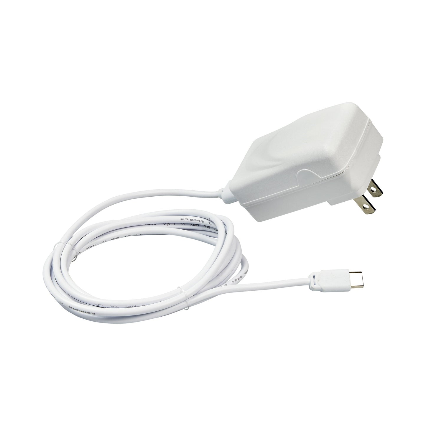 Disk Light 1A Plug-In Driver in White.