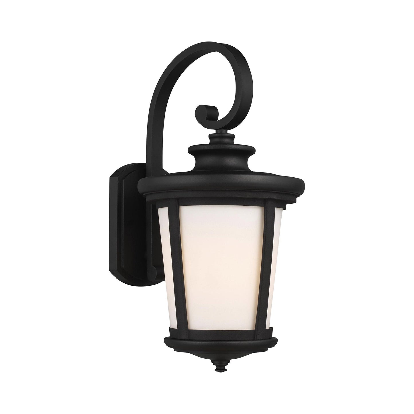Eddington Outdoor Wall Light in Black (Large).