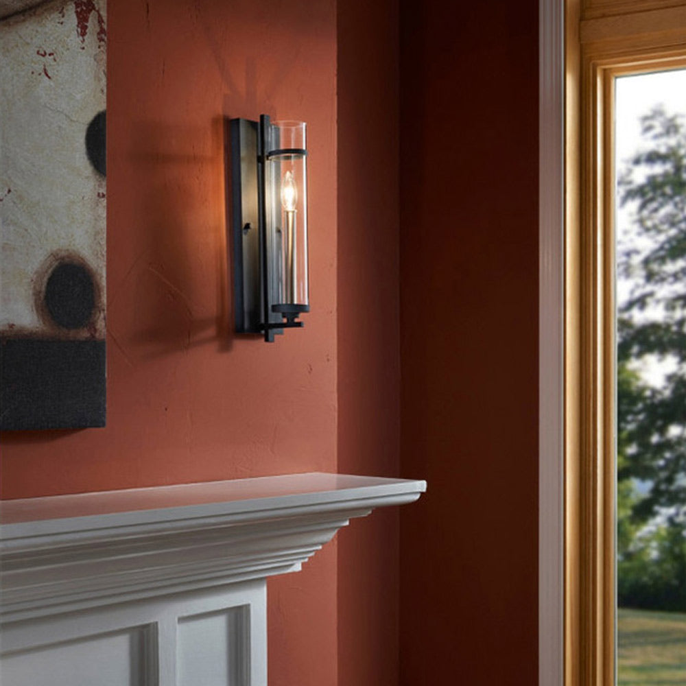 Ethan Bath Wall Light in living room.