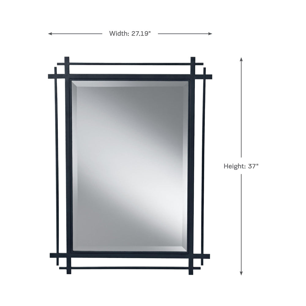 Ethan Mirror - line drawing.