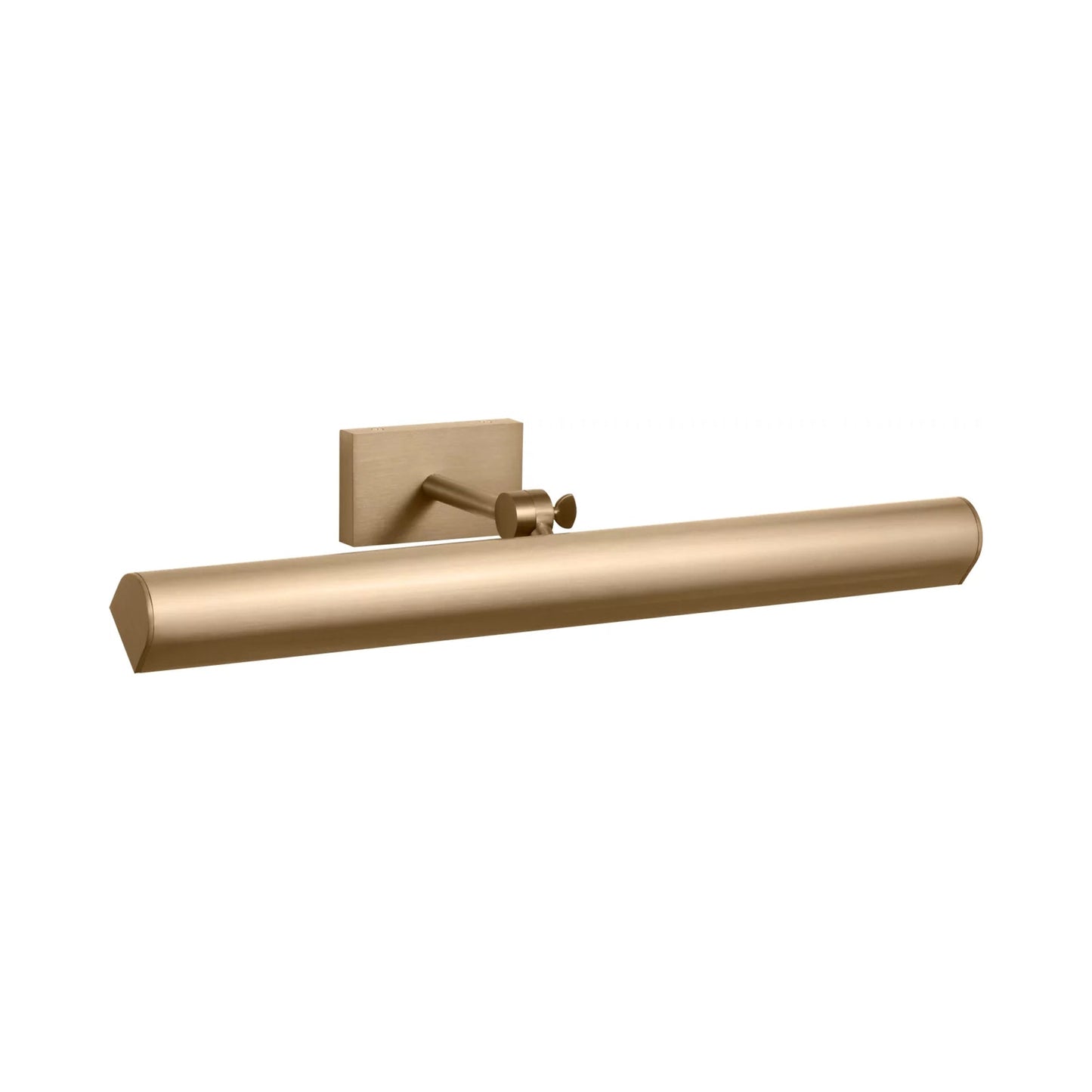 Gallery LED Picture Light in Satin Brass.