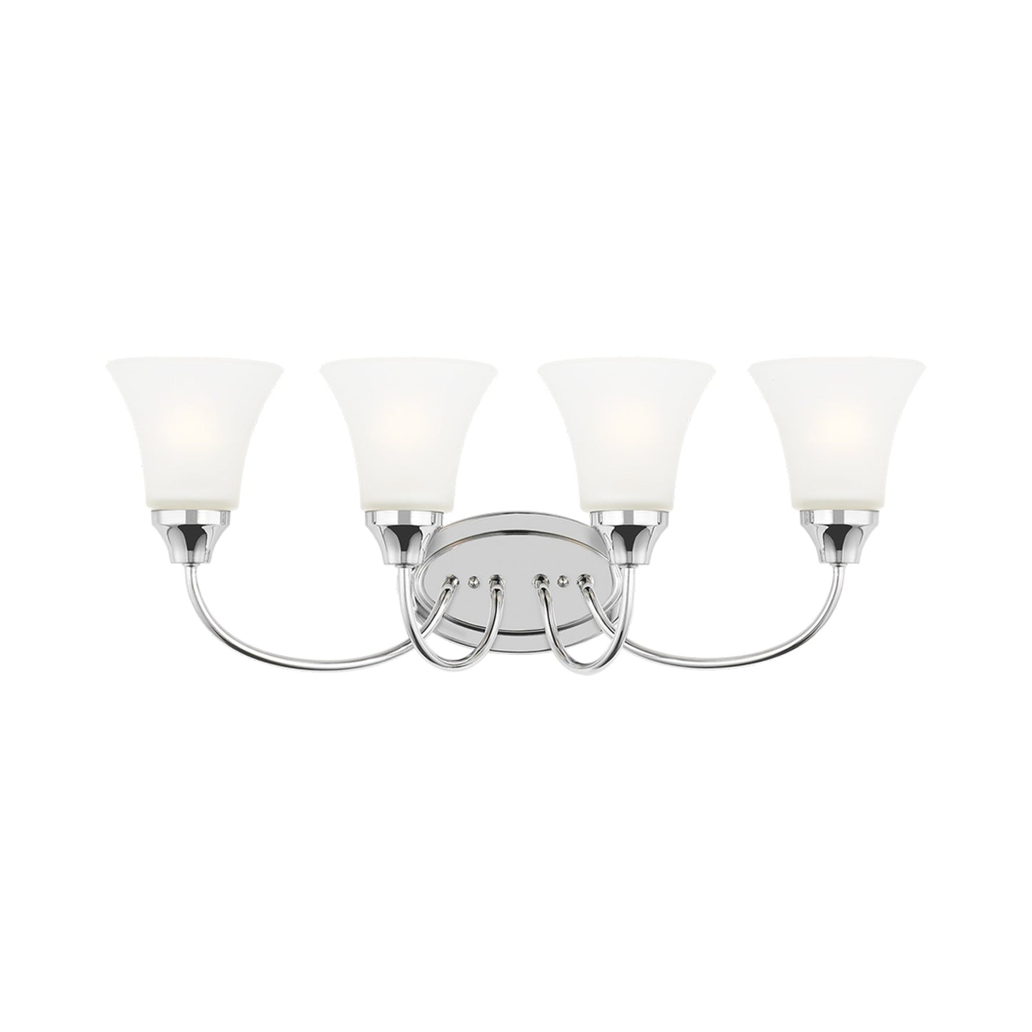 Holman Bath Wall Light in Chrome (4-Light).