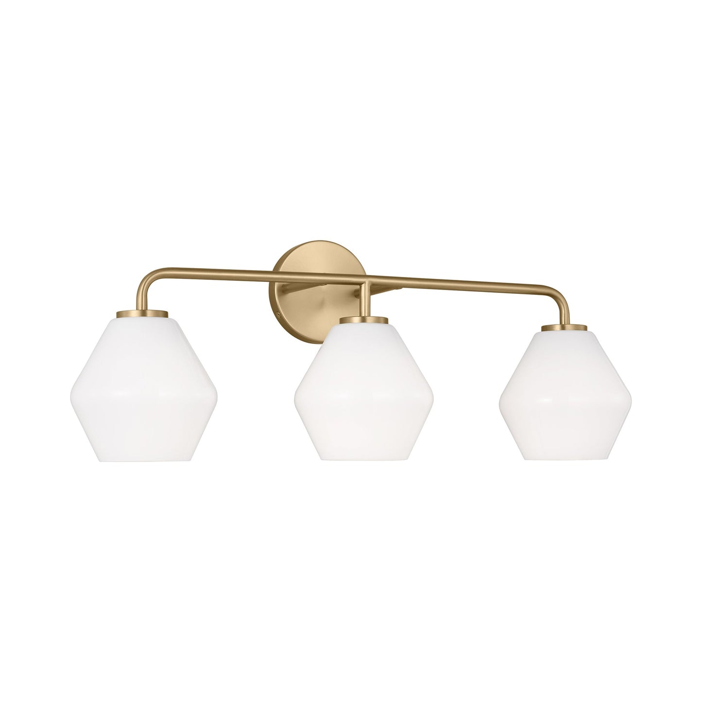 Jett Bath Vanity Light in Satin Brass (3-Light).