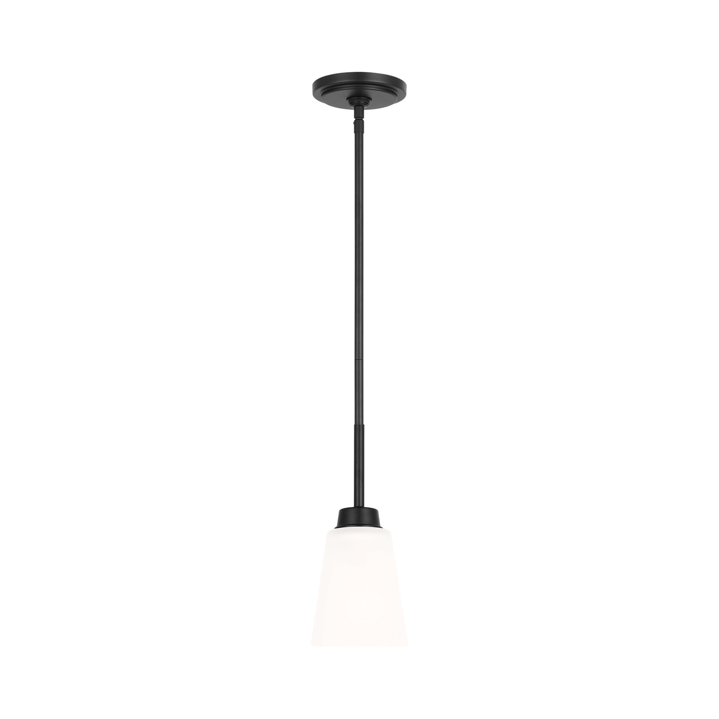 Kerrville Mini Pendant Light in Midnight Black.