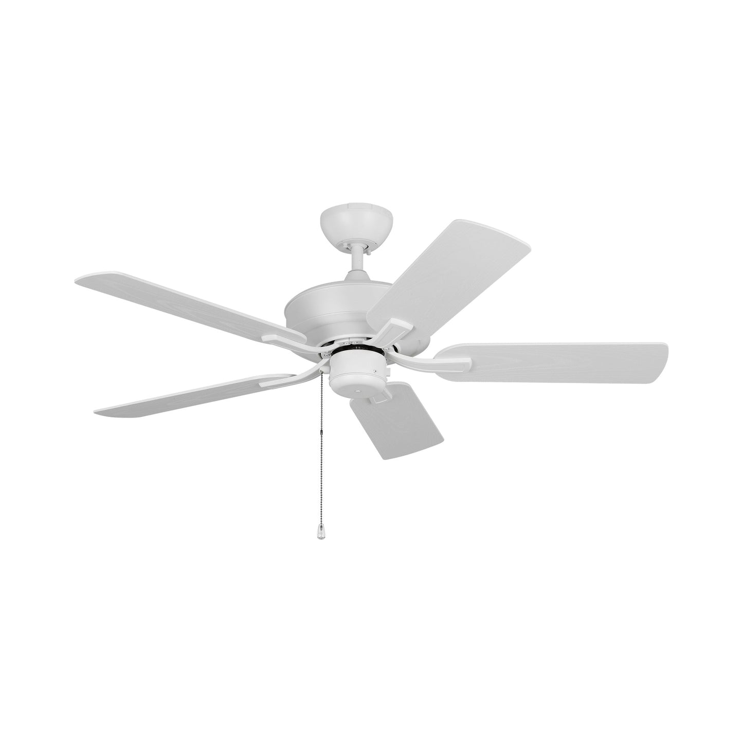 Linden Outdoor Ceiling Fan in Matte White.