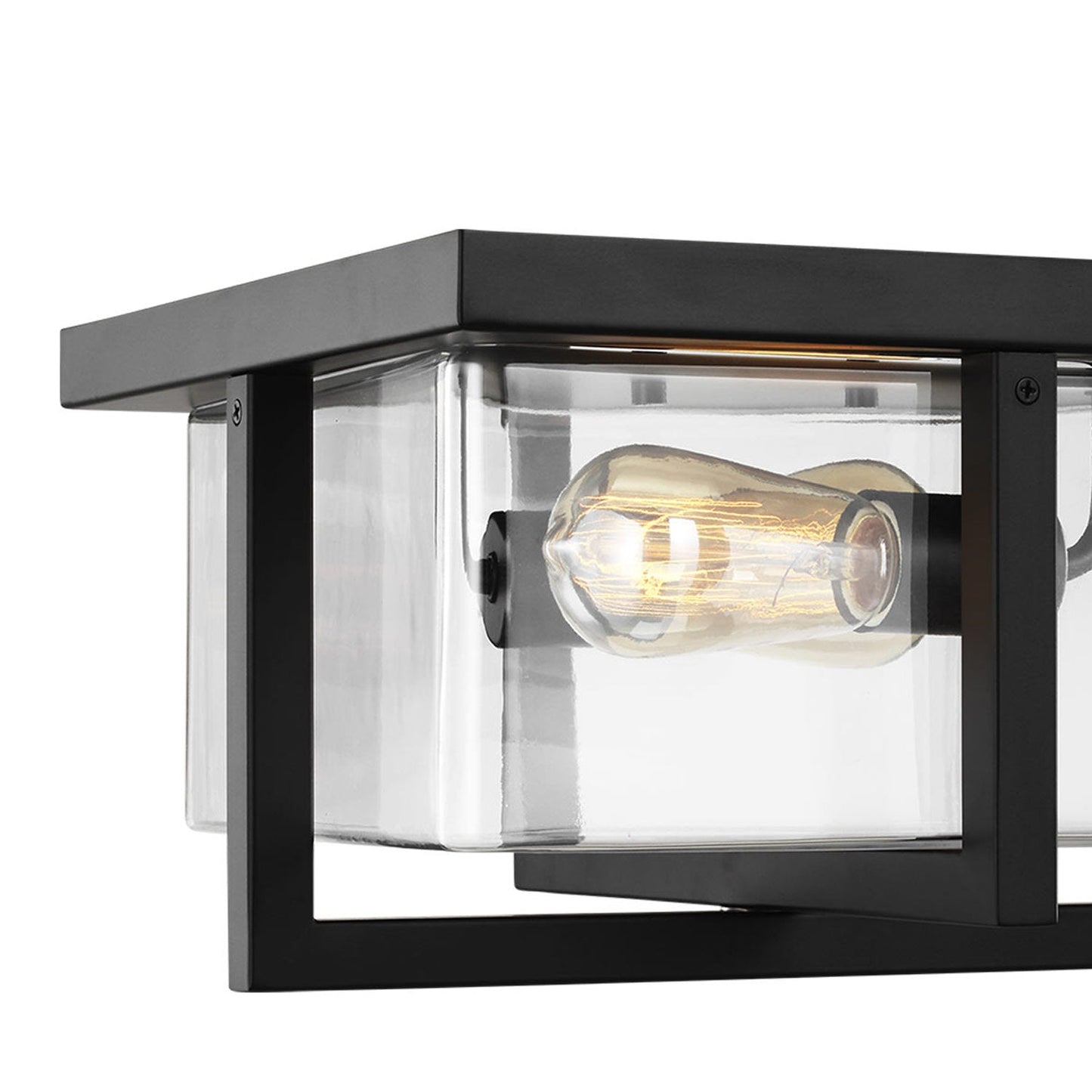 Mitte Flush Mount Ceiling Light in Detail.