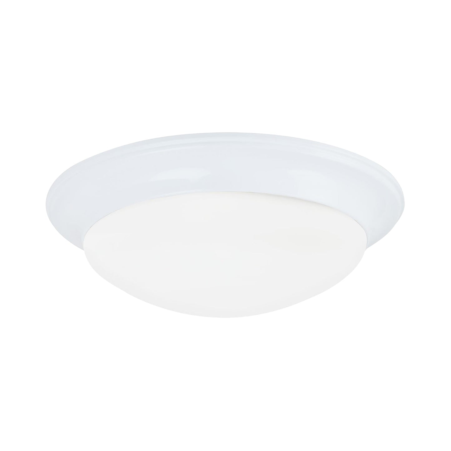 Nash Flush Mount Ceiling Light in White (3-Light).