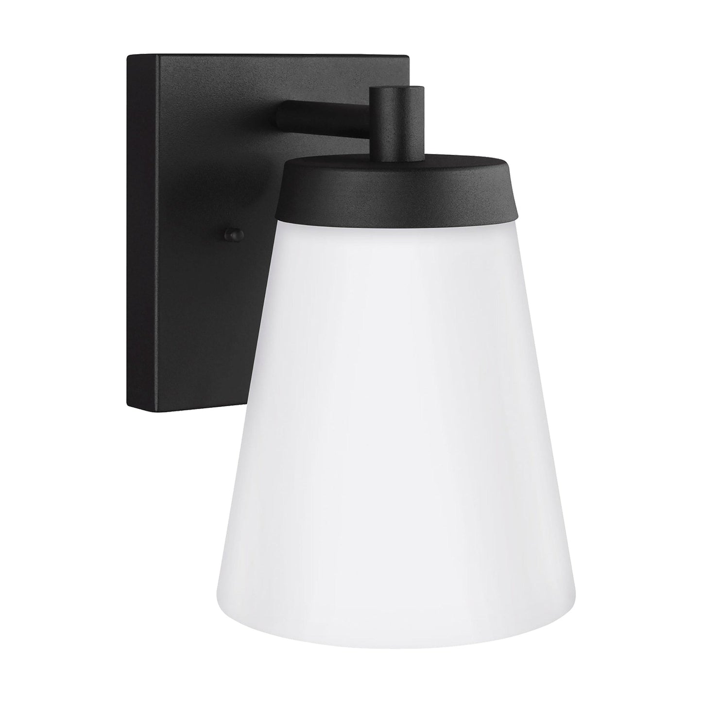 Renville Outdoor Wall Light in Black (Large).