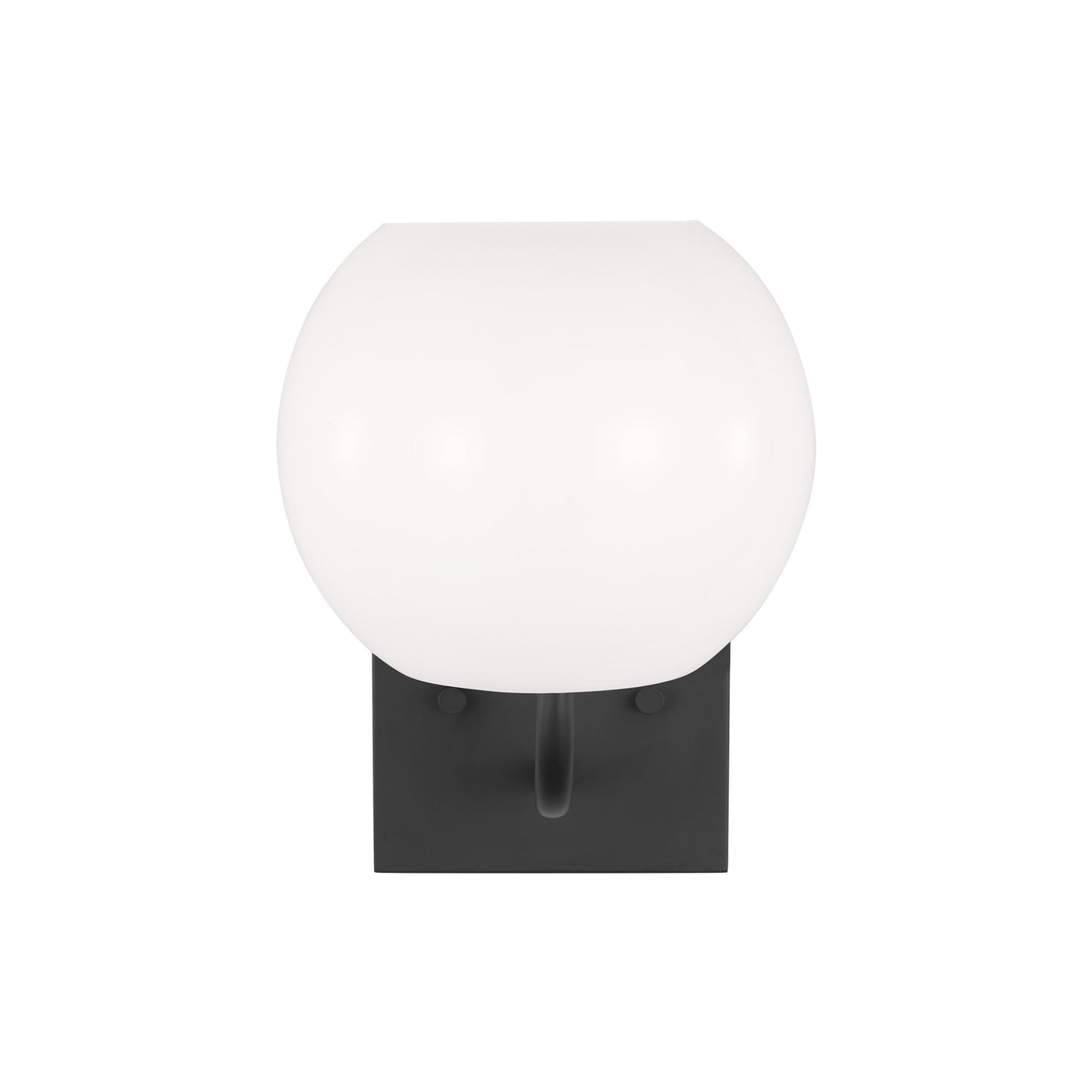 Rory Bath Wall Light in Midnight Black.