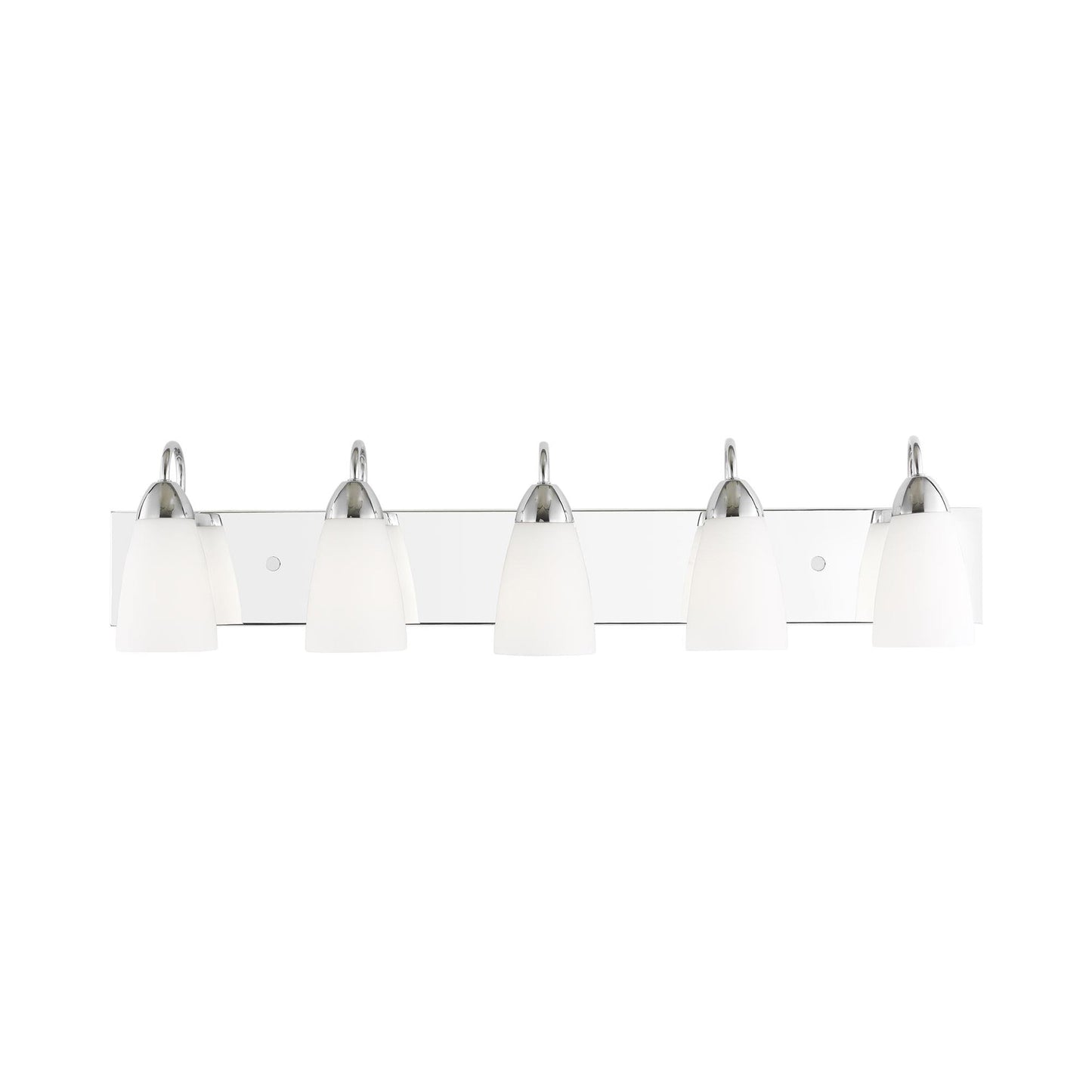 Seville Bath Vanity Light in Chrome (5-Light).