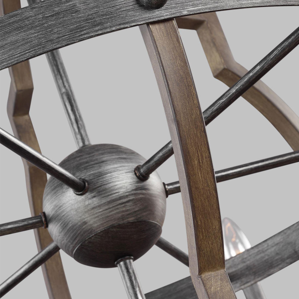 Socorro Chandelier in Detail.