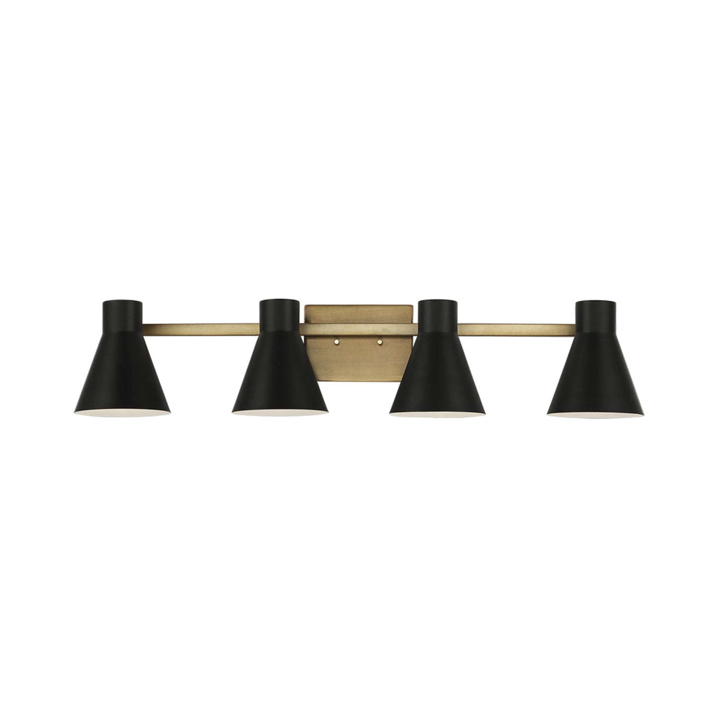 Towner Bath Wall Light in Satin Brass (4-Light).