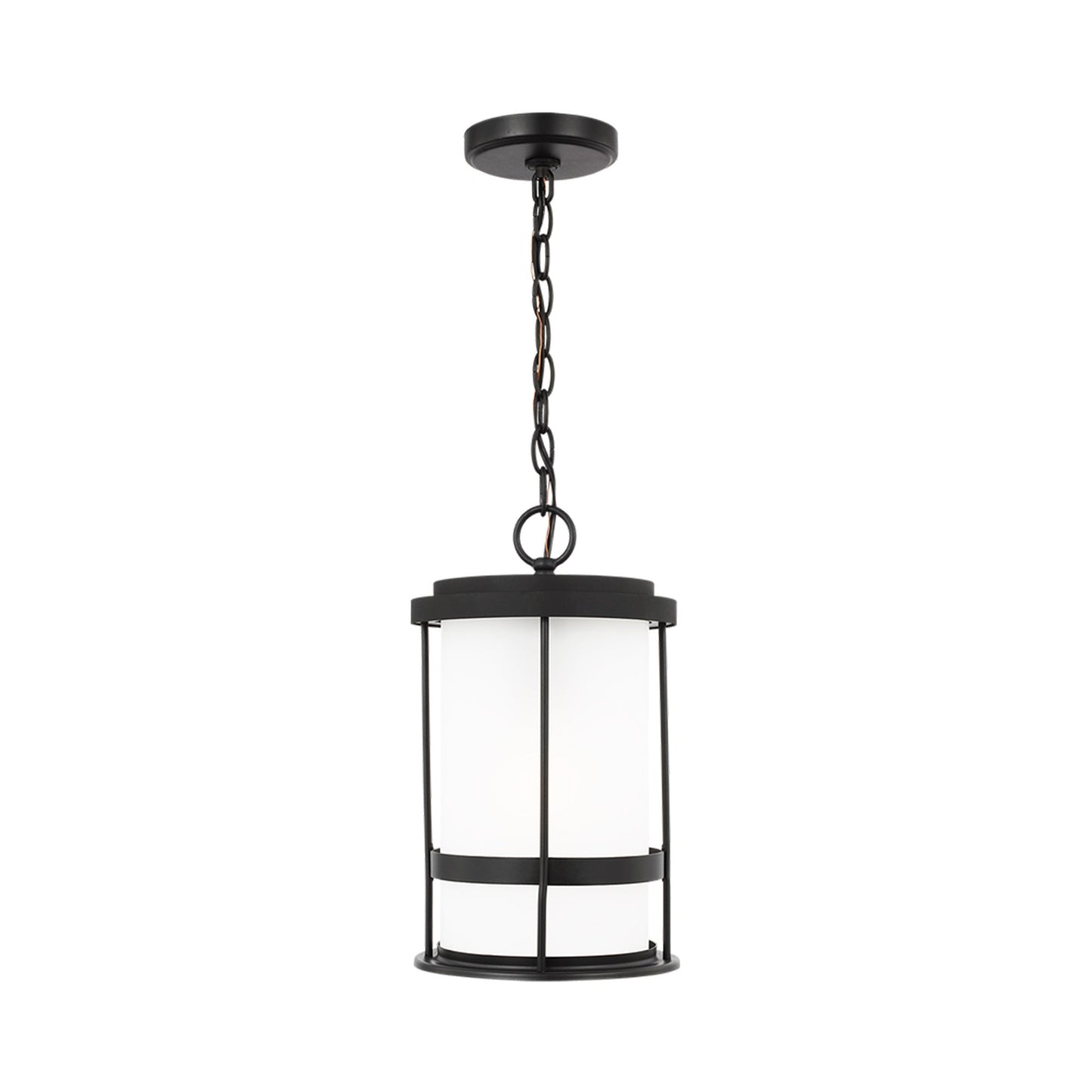 Wilburn Outdoor Pendant Light in Black.