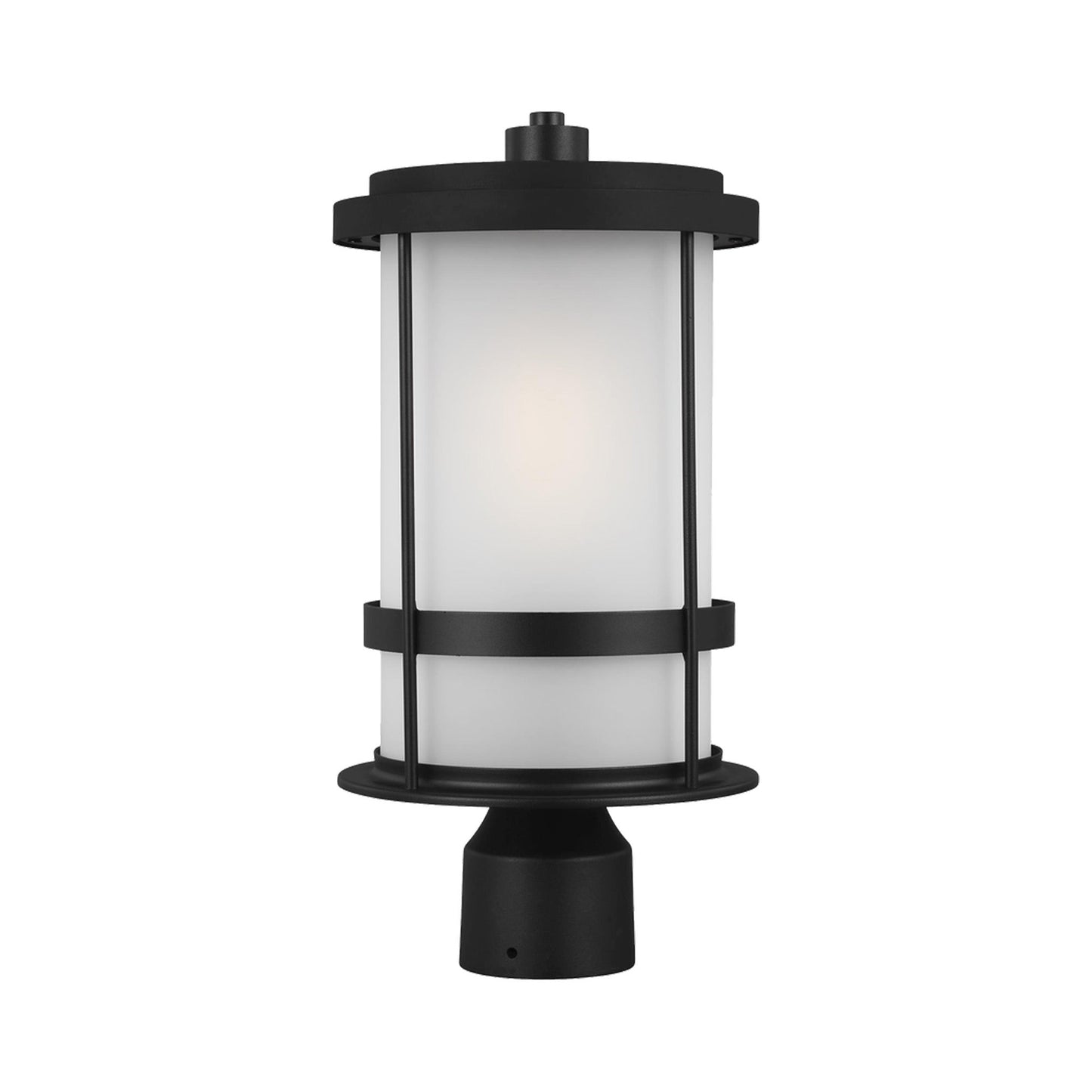 Wilburn Outdoor Post Light in Black.