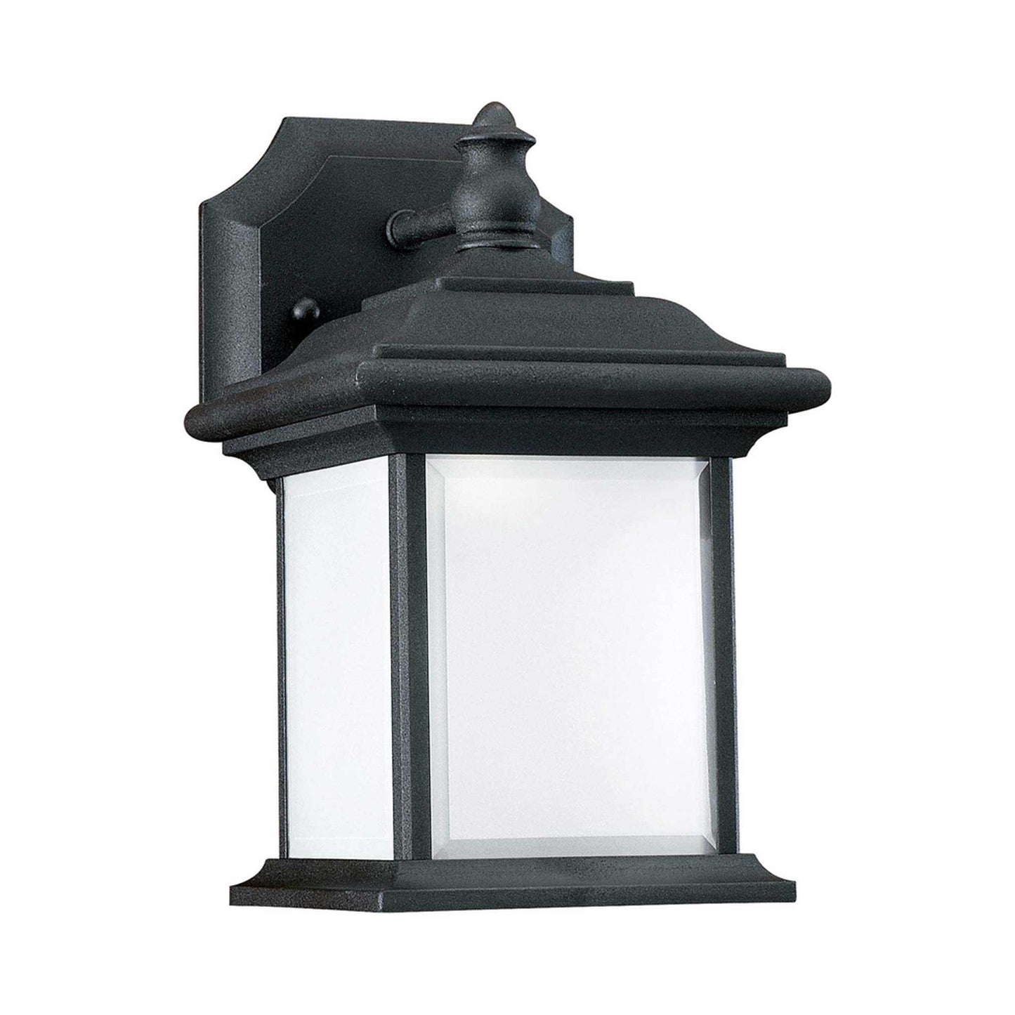 Wynfield Outdoor Lantern Wall Light (Frosted).