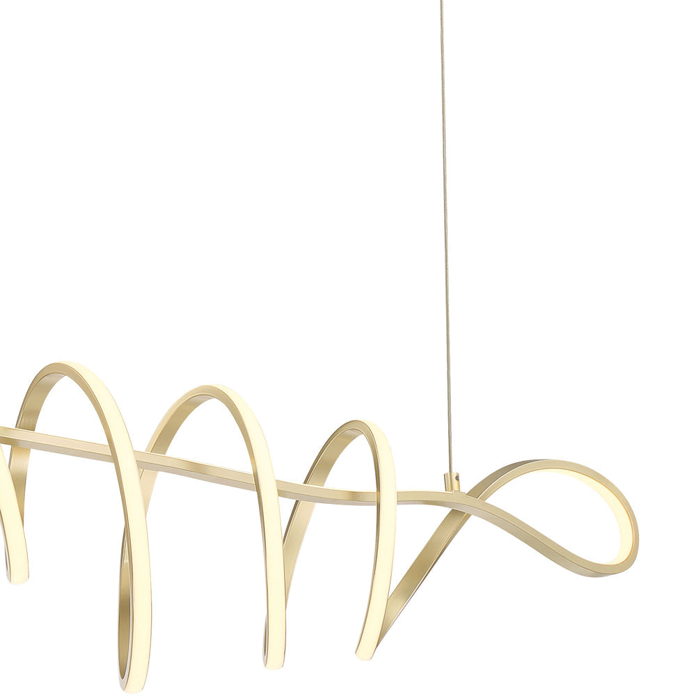 Astor LED Island Pendant Light in Detail.