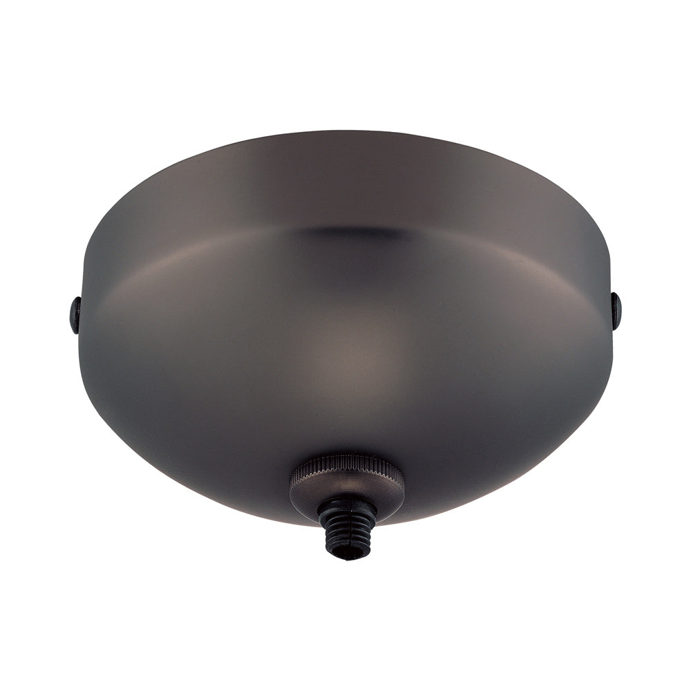 George Kovacs Low Voltage LightRails LED Mono-point Canopy in Sable Bronze Patina.