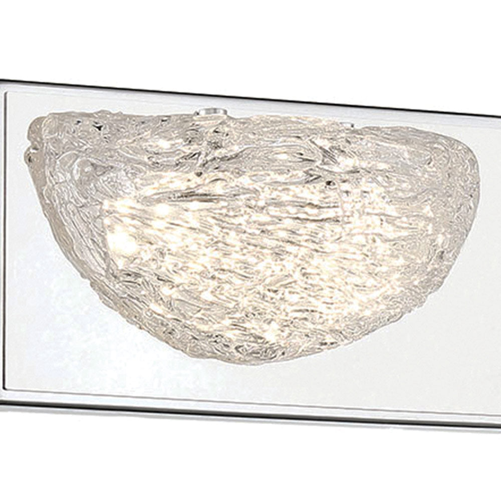 Modern Ice LED Bath Wall Light in Detail.