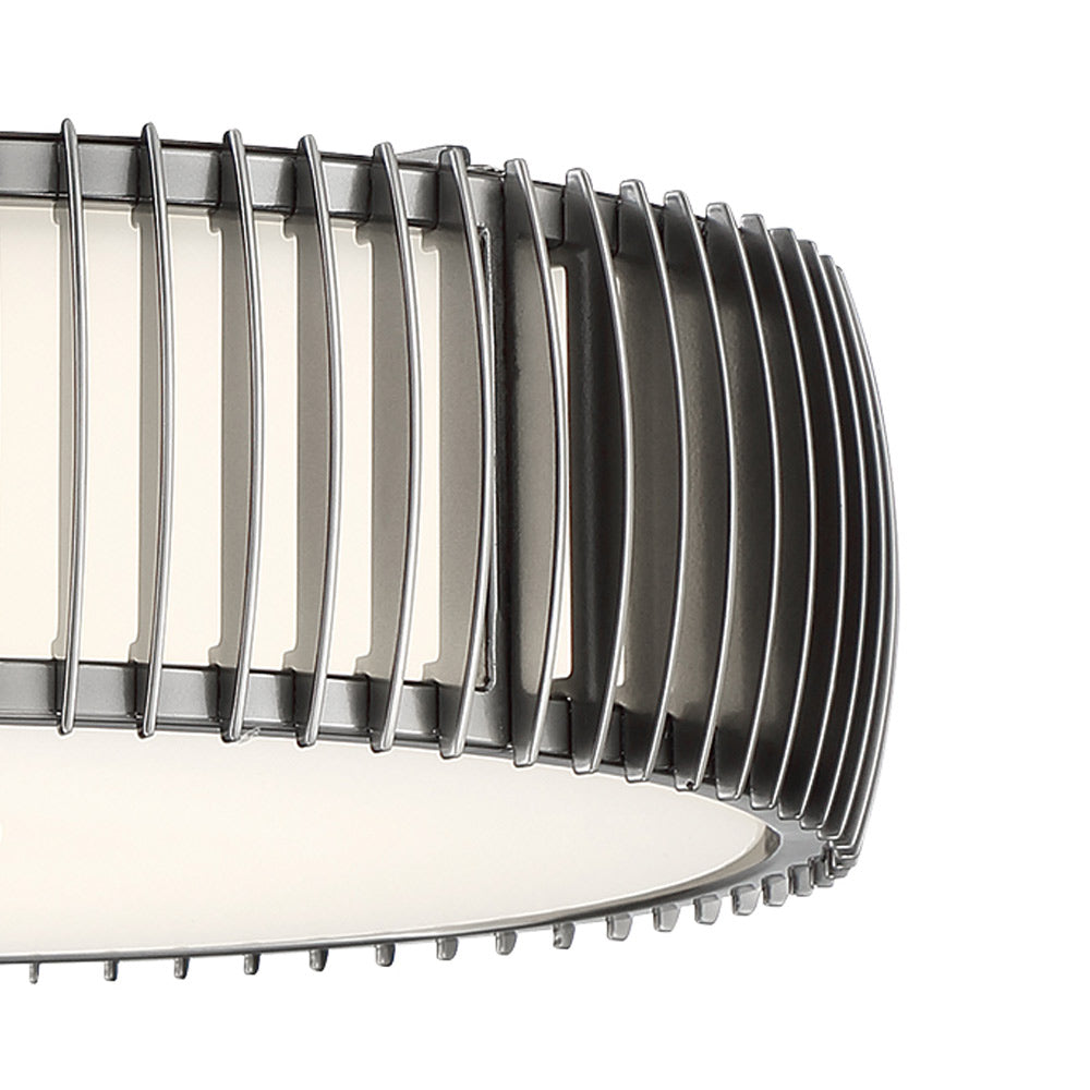 Night Moves LED Semi Flush Mount Ceiling Light in Detail.