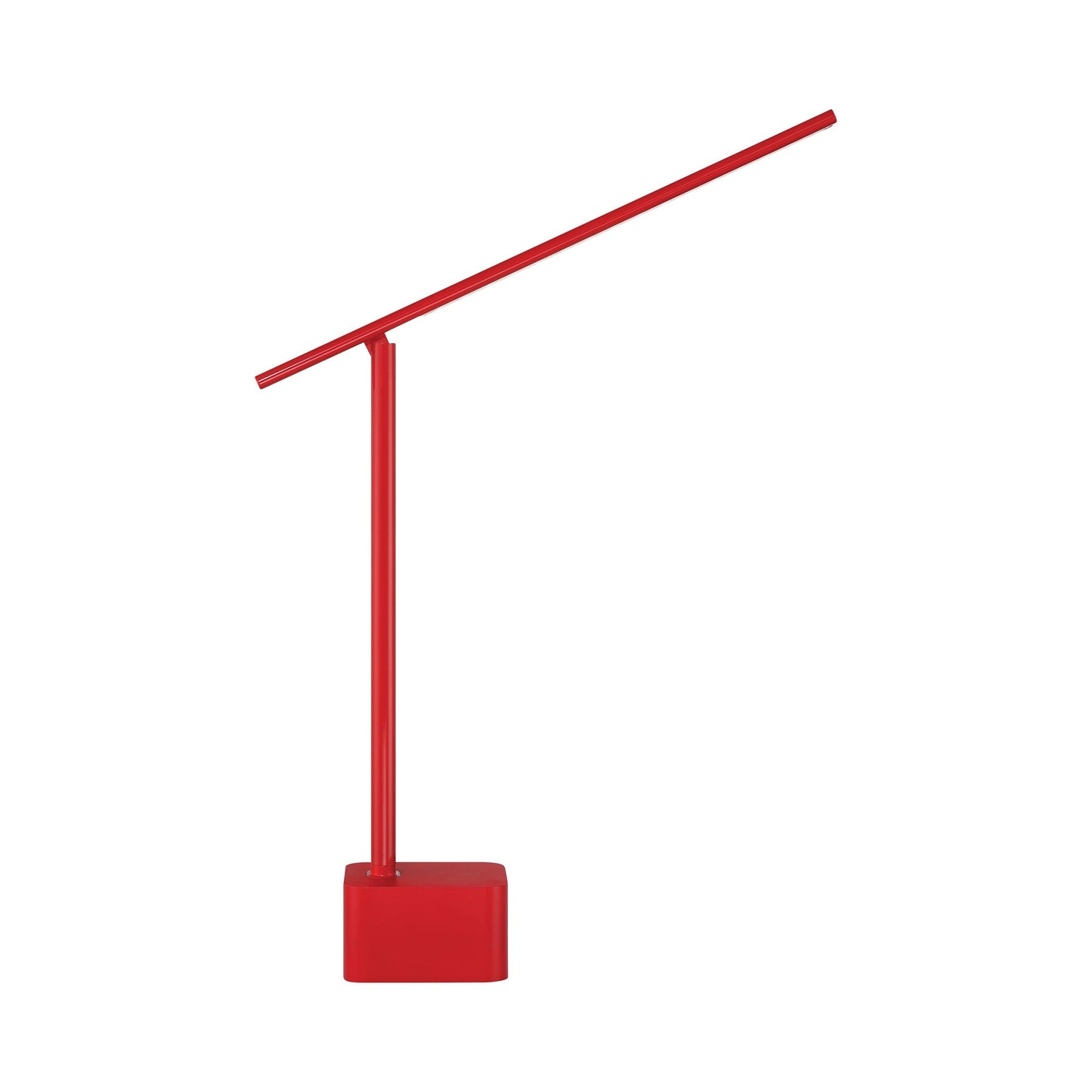George Kovacs P085 LED Rechargeable Table Lamp in Red.