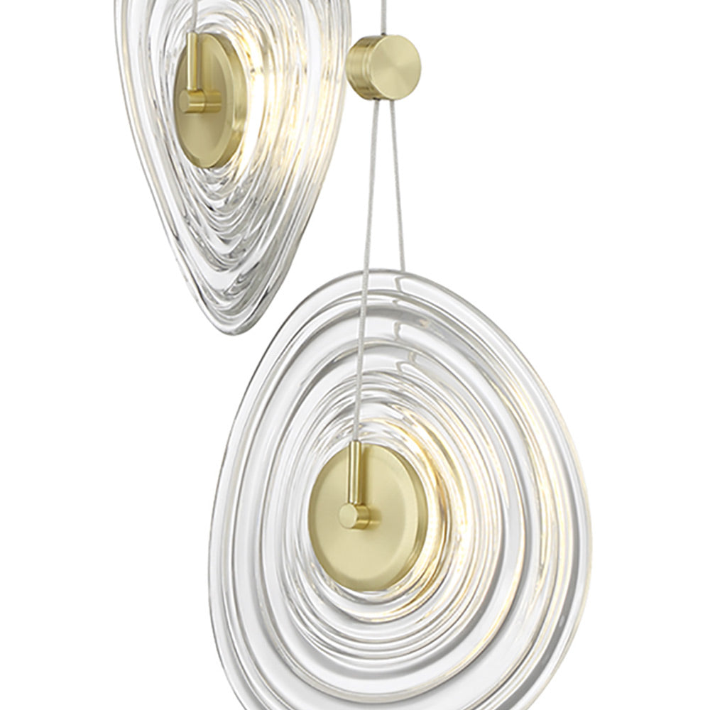 TOPKNOT LED Multi Light Pendant Light in Detail.