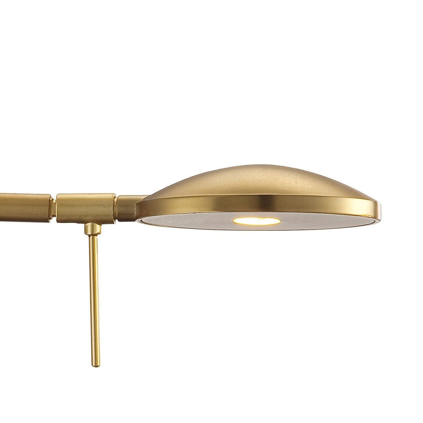 George's Reading Room P4338 LED Swing Arm Wall Light in Detail.