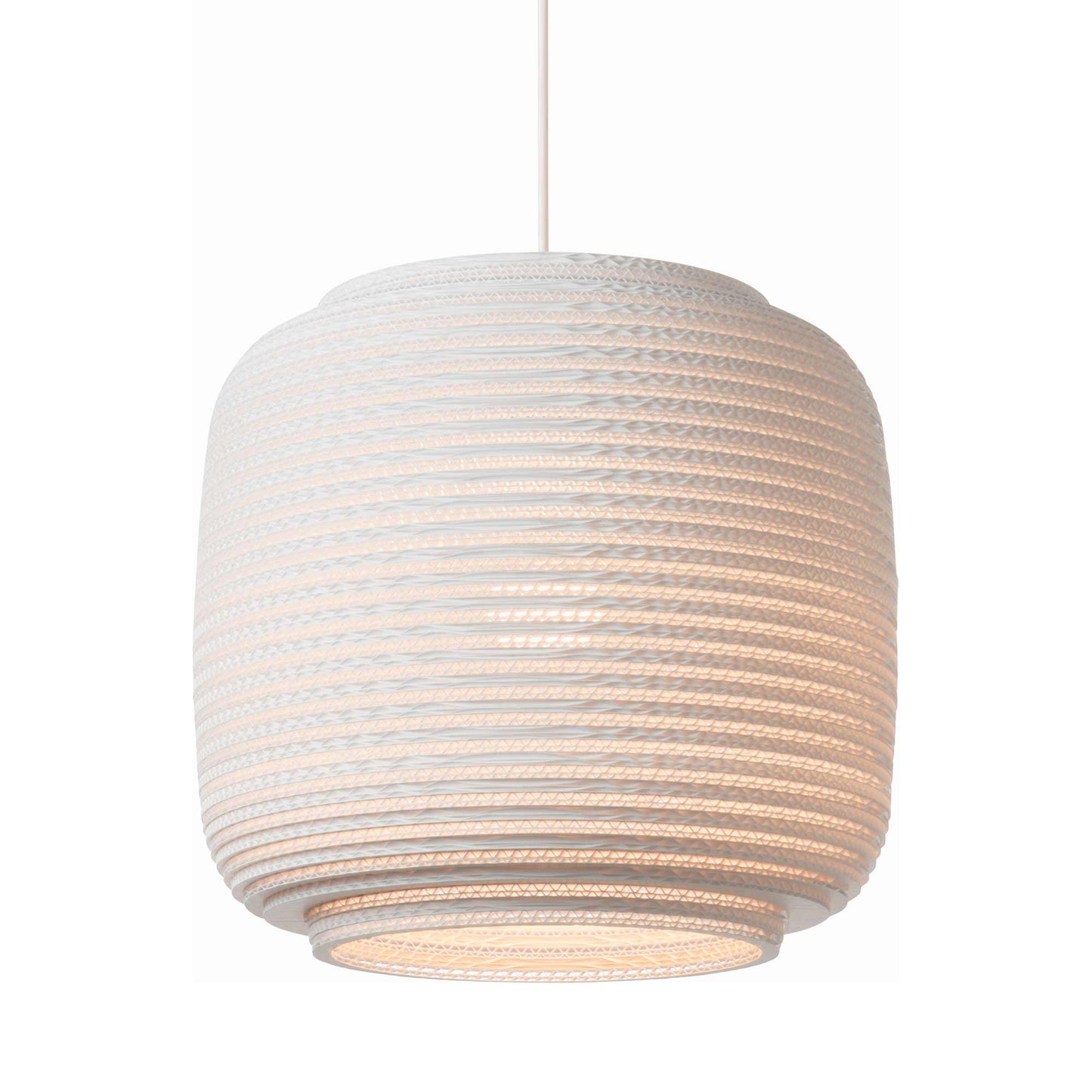 Ausi Pendant Light in White (Large).