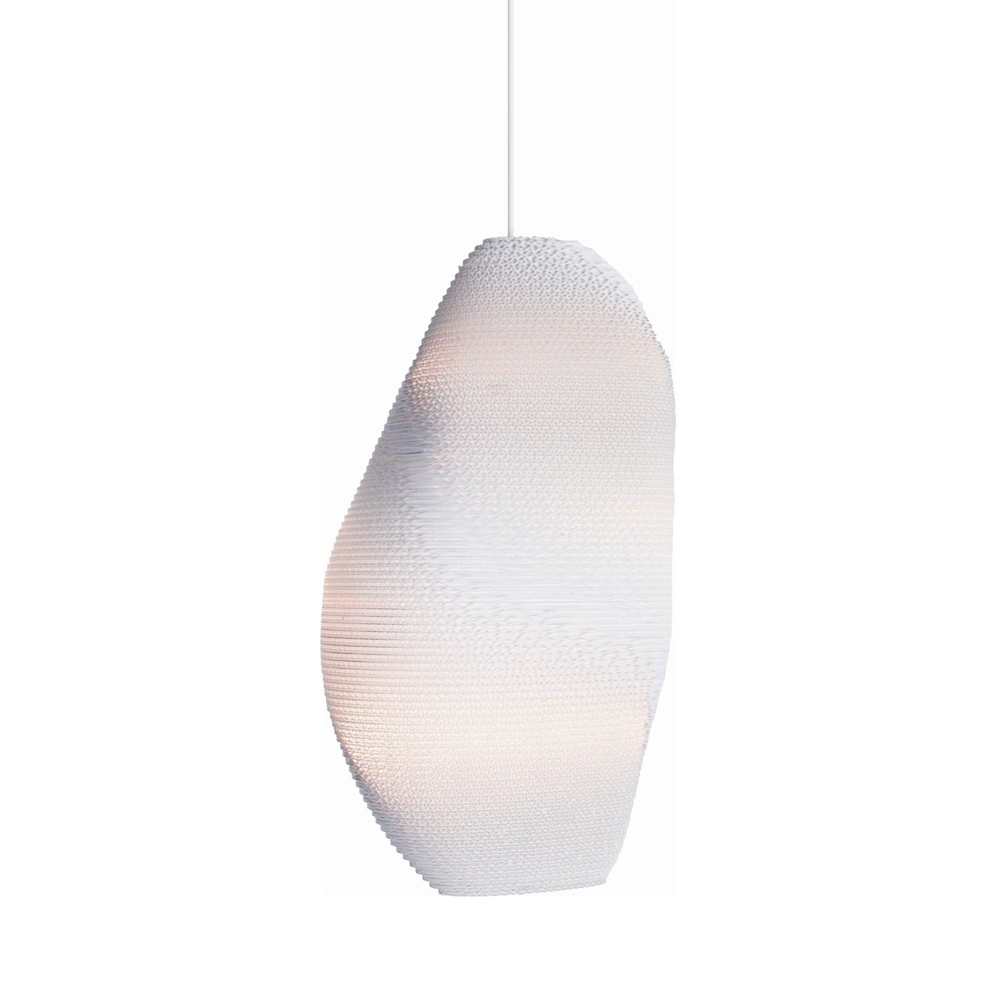 Denny Pendant Light in White.