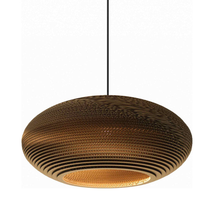 Disc Pendant Light in Natural (Large).