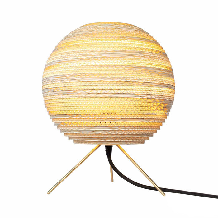 Moon Table Lamp in Blonde.