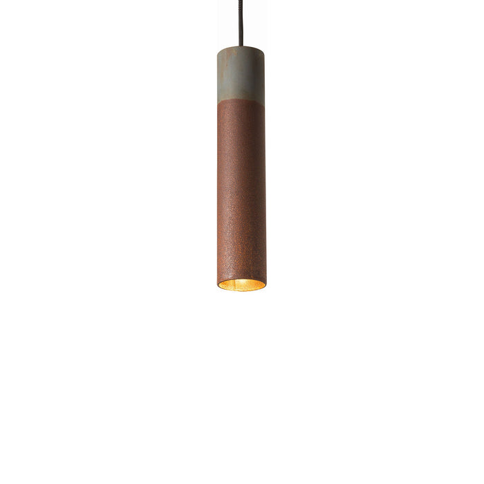 Roest Pendant Light in Rust/Zinc (11.75-Inch).