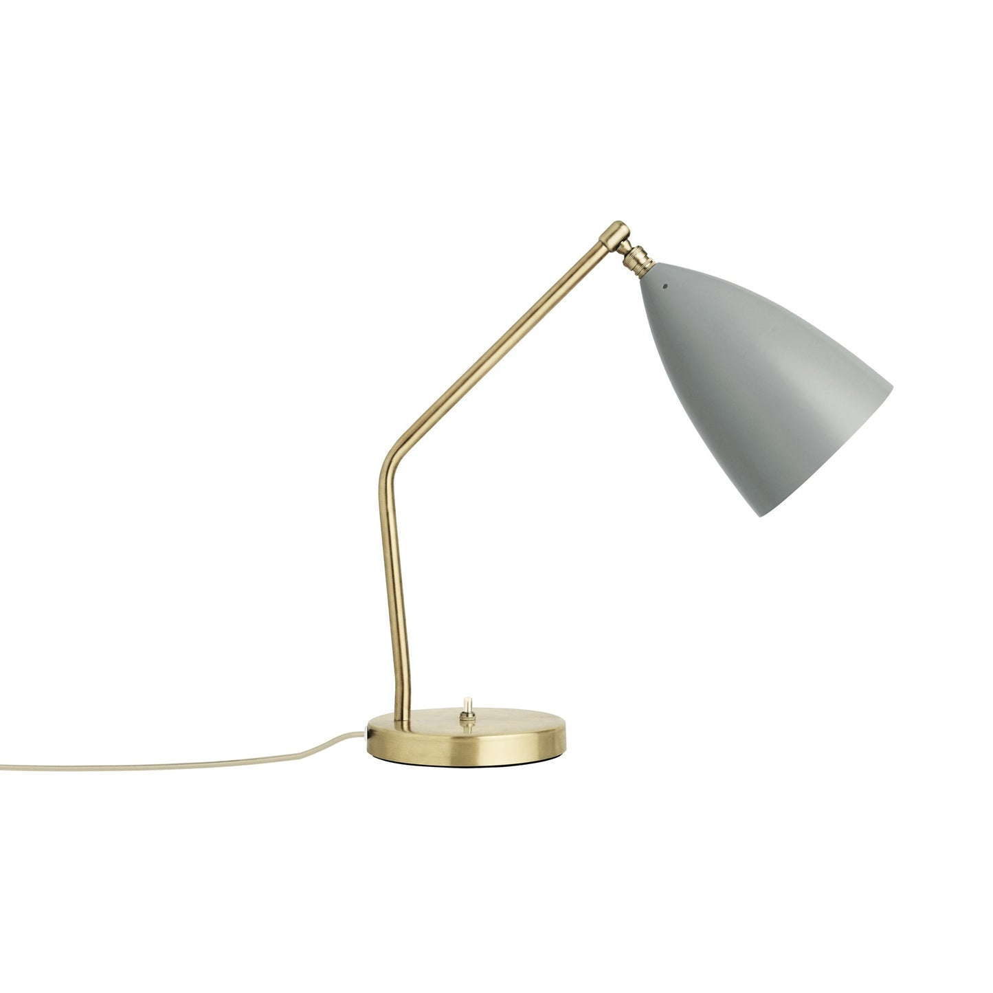 Gräshoppa Table Lamp in Dusty Blue Semi Matt.