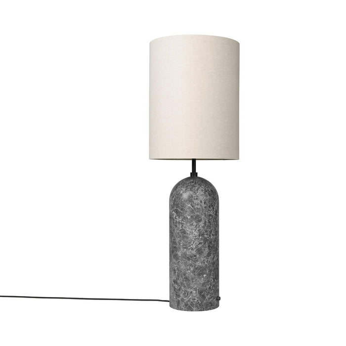 Gravity XL Floor Lamp in Grey Marble (Canvas).