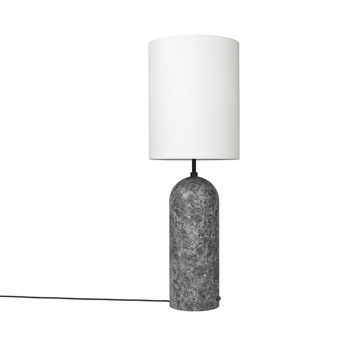 Gravity XL Floor Lamp in Grey Marble (White).